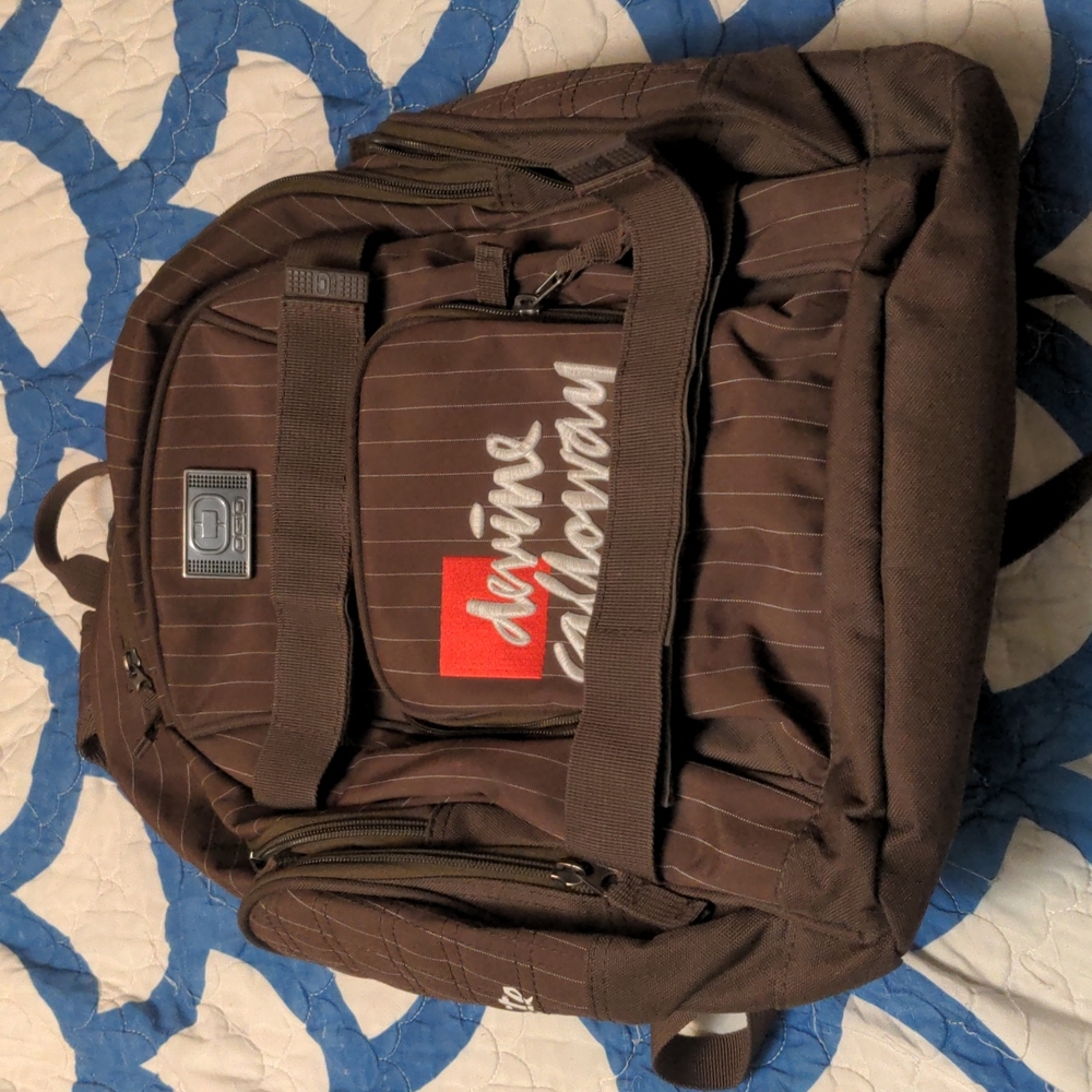 Ogio chocolate Devin calloway skate bag (rare) lightly used